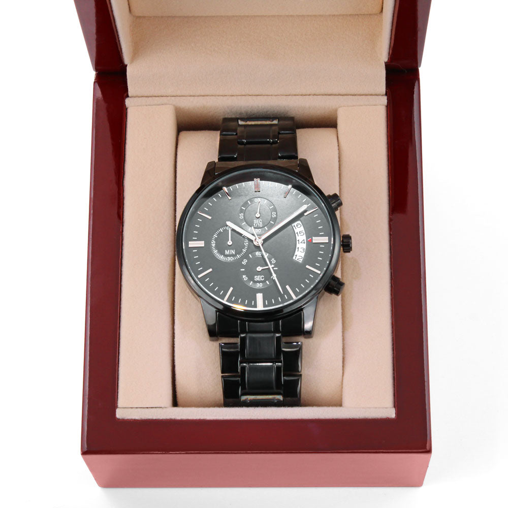 Men's Watch, Be Strong and Courageous, Joshua 1:9