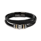 To My Son Stand Tall Bracelet